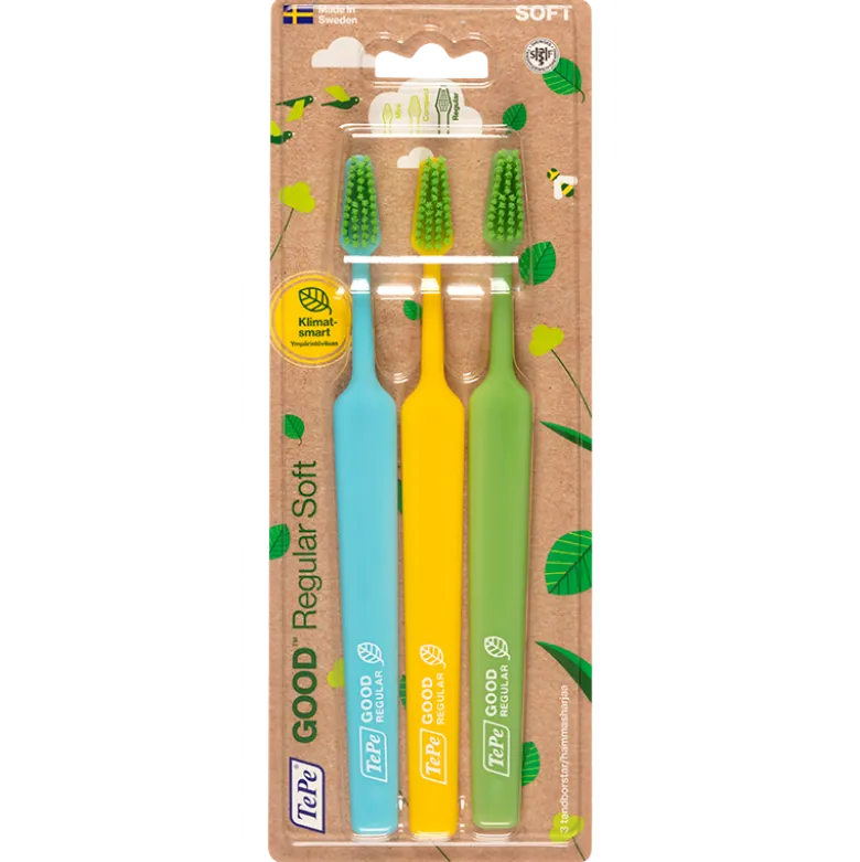 TePe GOOD Regular Soft Tandbørster (3 stk)