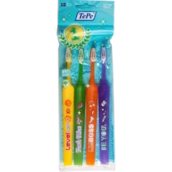 TePe Kids X-soft Tandbørste (4 stk)