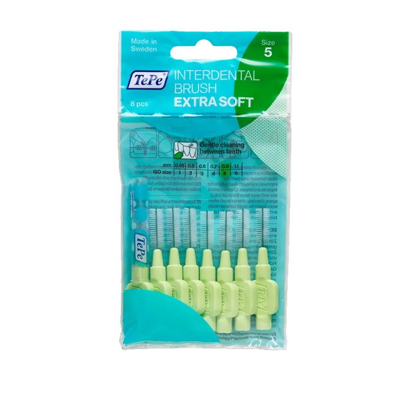 TePe Mellemrumsbørste Extra Soft Grøn (8 stk)