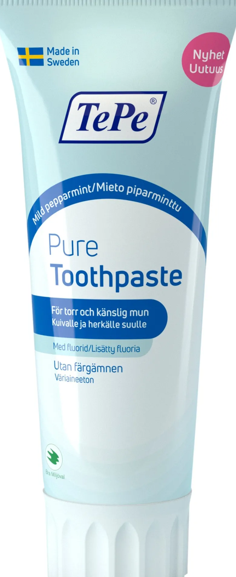 TePe Pure Toothpaste Mild Peppermint (75 ml)