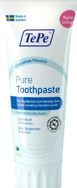 TePe Pure Toothpaste Unflavoured (75 ml)