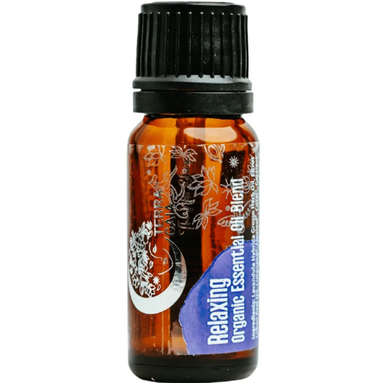 Terra Gaia Økologisk Æterisk Olie Afslappende (10 ml)
