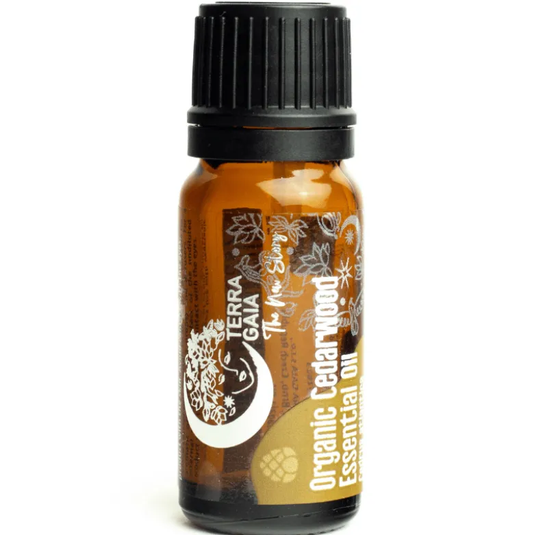 Terra Gaia Økologisk Æterisk Olie Cedertræ (10 ml)