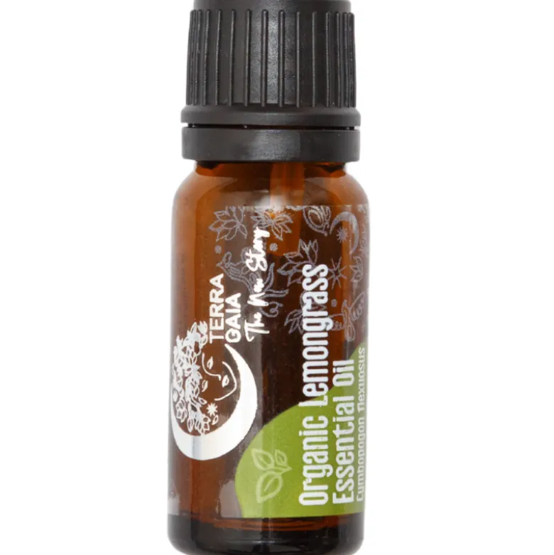 Terra Gaia Økologisk Æterisk Olie Citrongræs (10 ml)