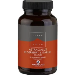 Terranova Astragalus elderberry (50 kaps)