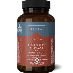 Terranova Digestive Enzymes m. Probiotics (50 kap)