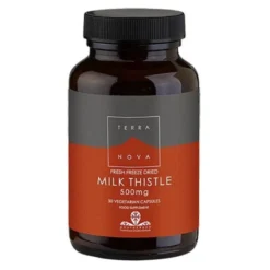 Terranova Milk Thistle marietidsel 500 mg (50 kap)