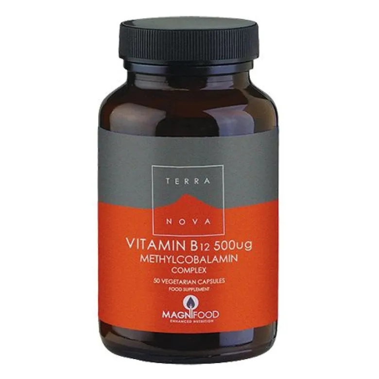Terranova Vitamin B12 500 mcg (50 kap)