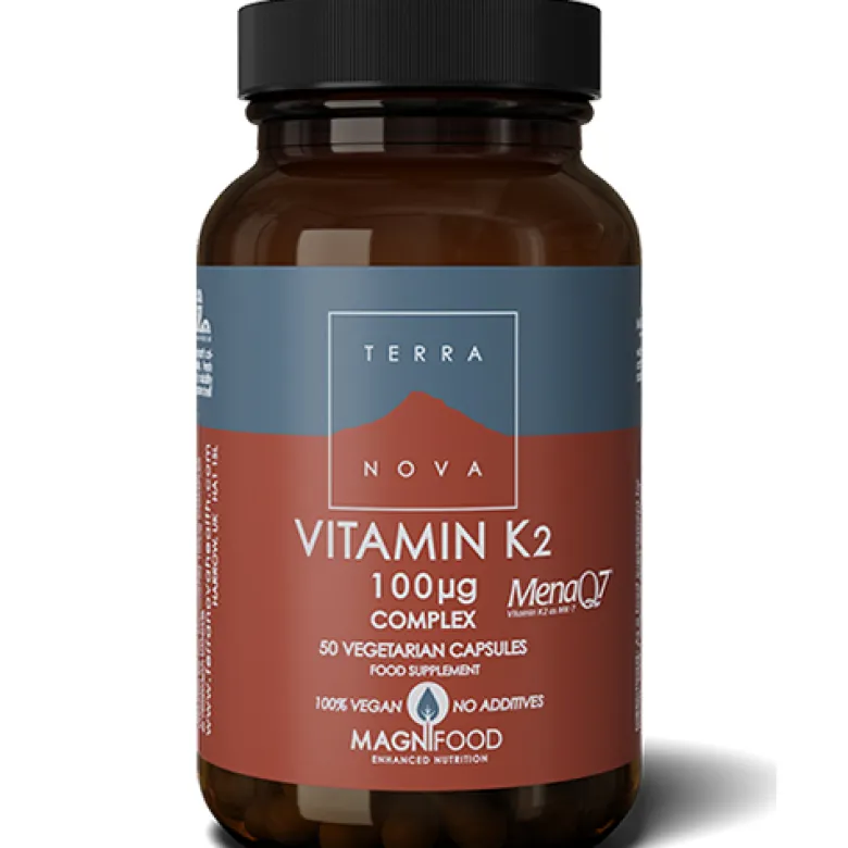 Terranova Vitamin K2 100ug (50 kap)