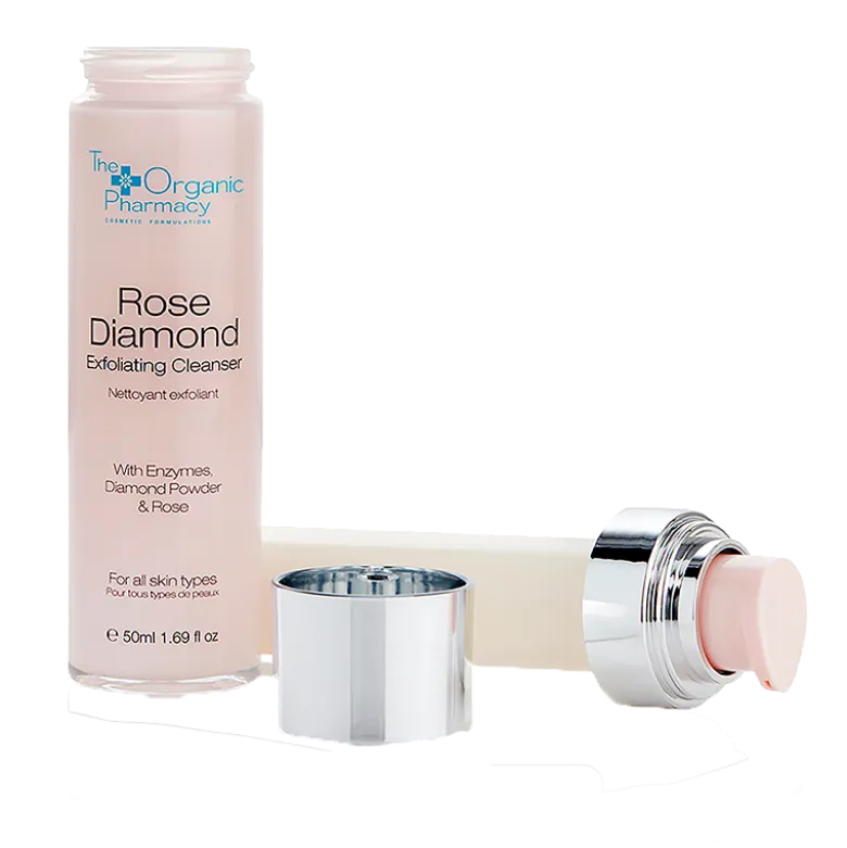The Organic Pharmacy Rose Diamond Exfoliating Cleanser Refill (50 ml)