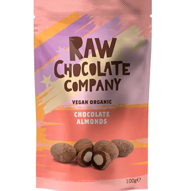 The Raw Chocolate Company Chocolate Almonds Ø (100 g)