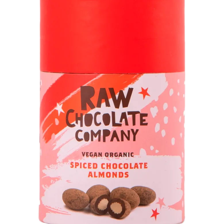 The Raw Chocolate Company Chokolade Mandler M. Krydderier Ø (180 g)