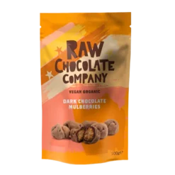 The Raw Chocolate Company Chocolate Mulberries (100 g)