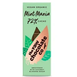 The Raw Chocolate Co. Vegan Raw Chokolade - Mint Mania Ø (38 g)
