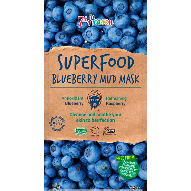 7th Heaven Superfood Blueberry Mud Mask (10 g)