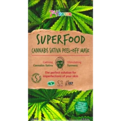 7th Heaven Superfood Cannabis Sativa Peel-Off Mask (10 g)