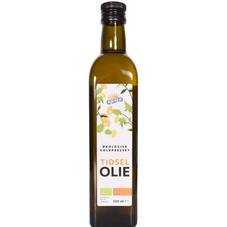 Tidselolie koldpr. Ø 500 ml.