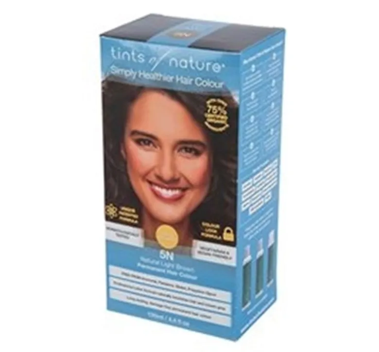 Tints Of Nature Hårfarve 5N Light Brown (130 ml)