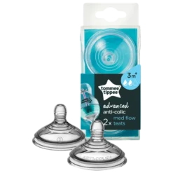 Tommee Tippee Anti-Kolik Flaskesut 3+ Mdr. Medium Flow (2 stk)