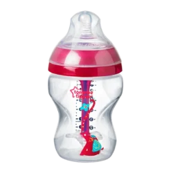 Tommee Tippee Anti-Kolik Sutteflaske M.Varmeindikator Pige 260 ml. (1 stk)