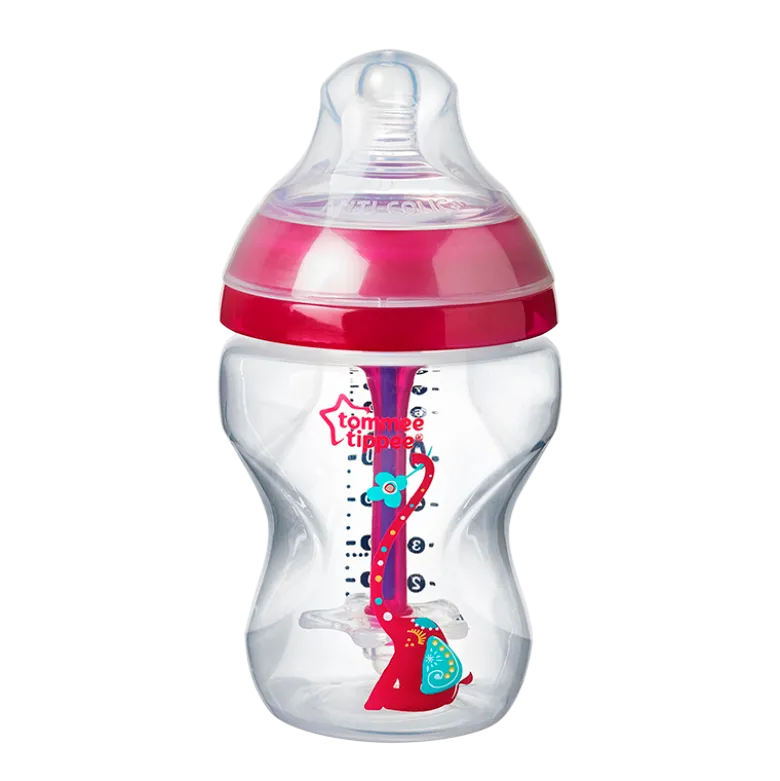 Tommee Tippee Anti-Kolik Sutteflaske M.Varmeindikator Pige 260 ml. (1 stk)