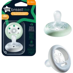 Tommee Tippee Breast Like Sutter 6-18 Mdr. (2 stk)