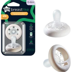 Tommee Tippee Breast Like Sutter 0-6 Mdr. (2 stk)
