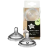 Tommee Tippee Closer To Nature Flaskesut 0+ Mdr. Slow Flow (2 stk)