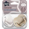 Tommee Tippee Latex Sutter 0-6 Mdr. (2 stk)