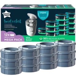 Tommee Tippee Sangenic Twist & Click Refill (12 stk)
