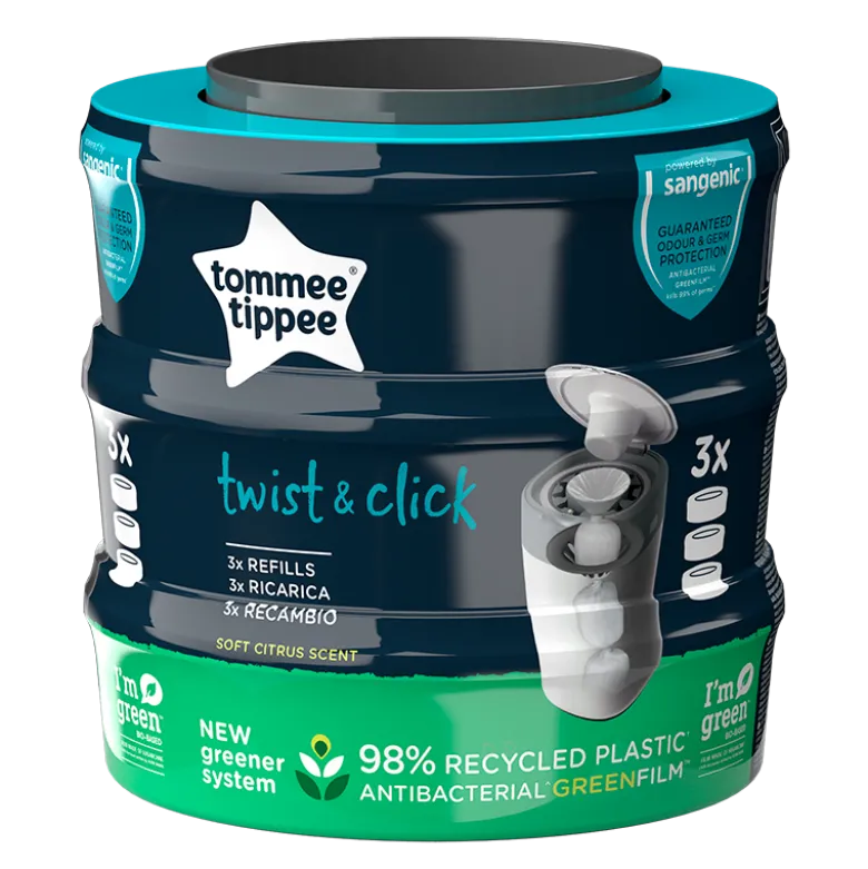Tommee Tippee Twist & Click Refill (3 stk)