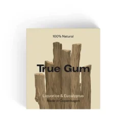 True Gum Tyggegummi Lakrids & Eucalyptus (21 g)
