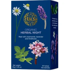 Tulsi Herbal Night tea Ø (20 breve)