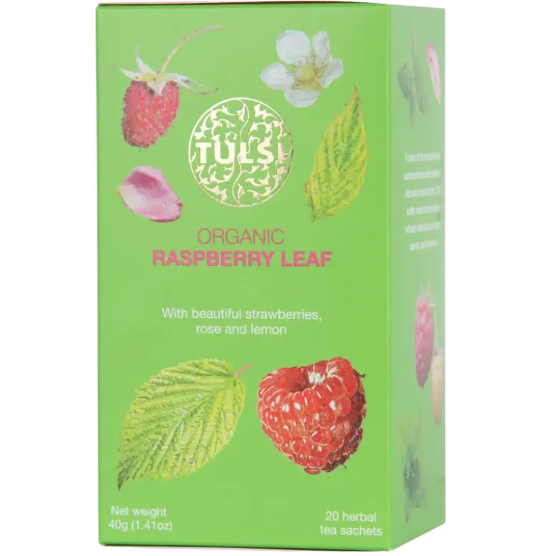 Tulsi Raspberry leaf tea Ø (20 breve)