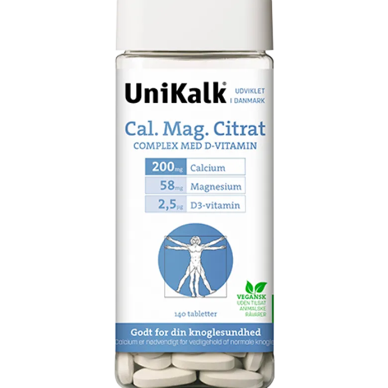 UniKalk Cal. Mag. Citrat (140 tabl)