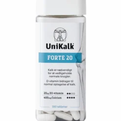 Unikalk Forte 20 (180 stk)