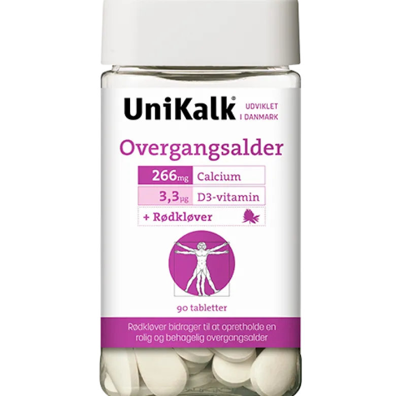UniKalk Overgangsalder (90 stk)