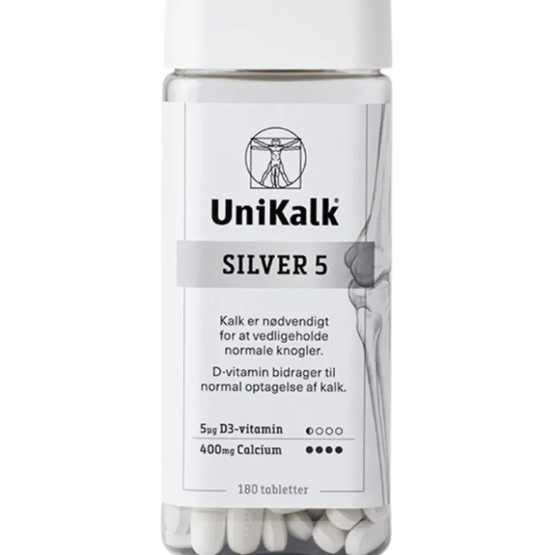 Unikalk Silver 5 (180 stk)