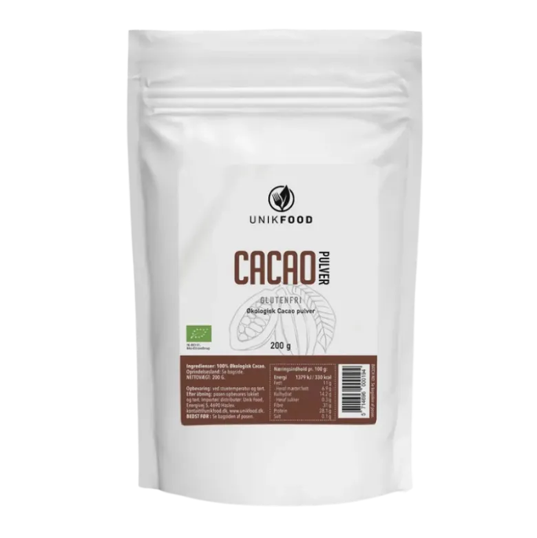 Unikfood Cacao pulver Ø (200 g)