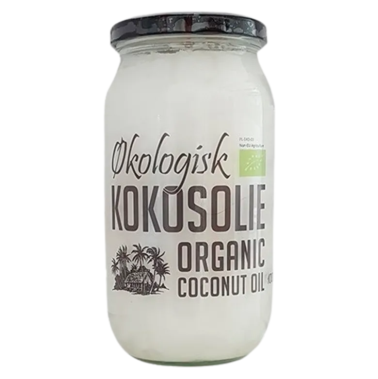 Unik Food, Kokosolie koldpresset jomfru Ø (1 L)