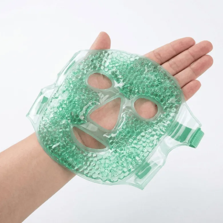 UNIQ Spa Gel Ansigtsmaske Hot & Cold Mint Green (1 stk)