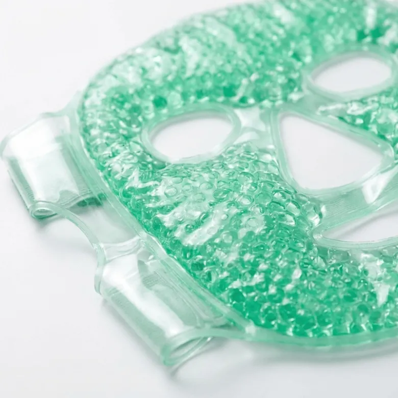 UNIQ Spa Gel Ansigtsmaske Hot & Cold Mint Green (1 stk)