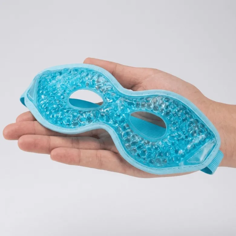 UNIQ Spa Gel Øjenmaske Hot & Cold Ocean Blue (1 stk)