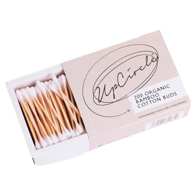 UpCircle Organic Bamboo Cotton Buds (200 stk)