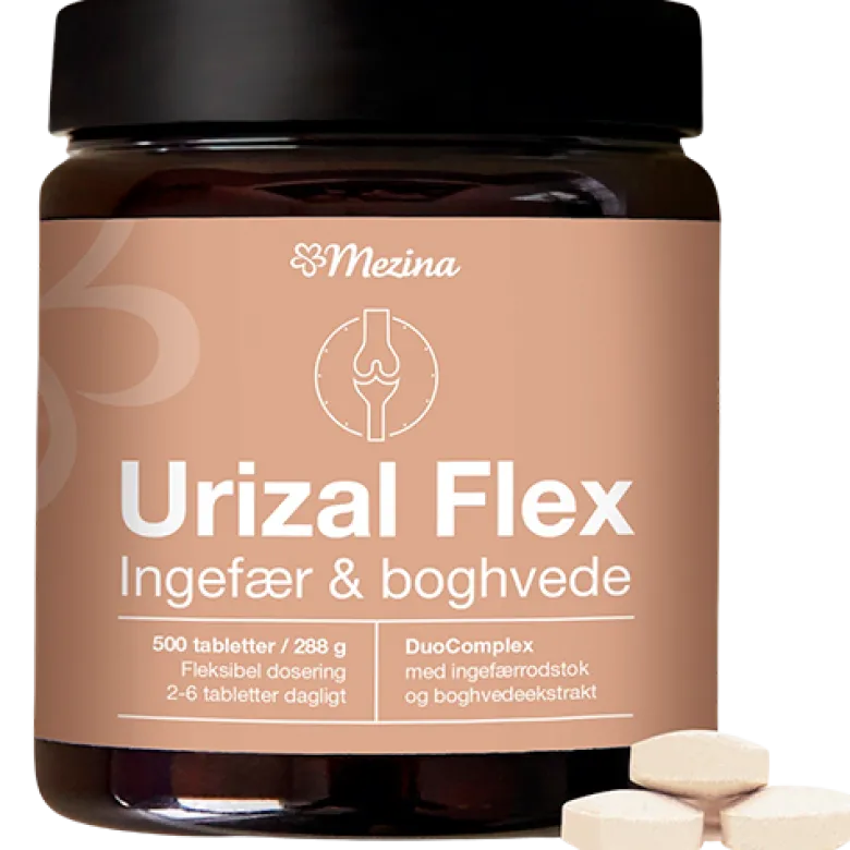 Urizal Ingefær Flex (500 tab)