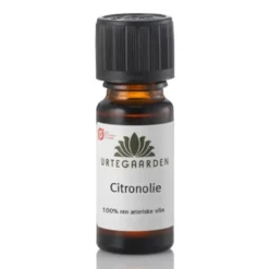 Urtegaarden Citronolie æterisk olie Ø (10 ml)