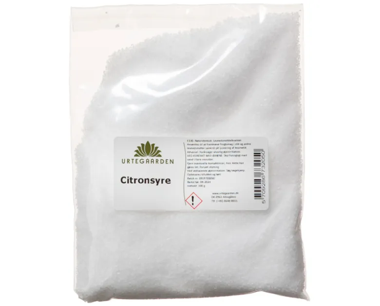 Urtegaarden Citronsyre (100 gr)