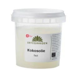 Urtegaarden Fast Kokosolie Ø (100 gr)