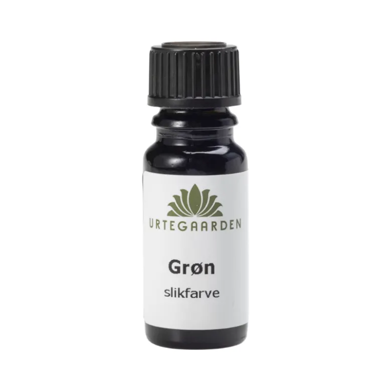 Urtegaarden Grøn Slikfarve (10 ml)