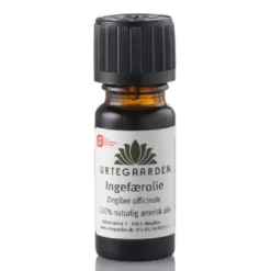 Urtegaarden Ingefærolie æterisk Ø (10 ml)